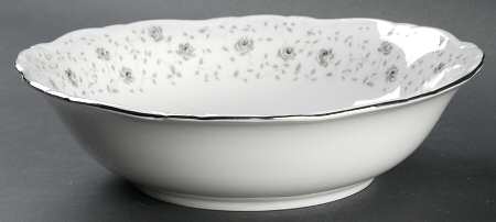 Persian Grey 9" Round Vegetable Bowl by Hertel Jacob