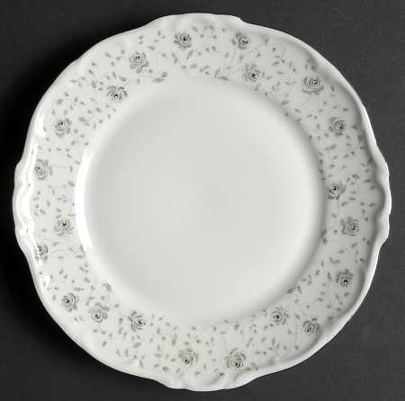 Persian Grey Salad Plate by Hertel Jacob