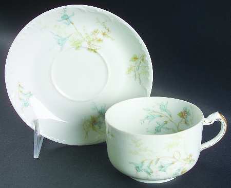 Schleiger 1170-1 Flat Cup & Saucer Set