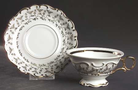 HDR7 Footed Cup & Saucer Set