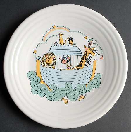 Fiesta Cruisin' (Noah's Ark) White by Homer Laughlin 