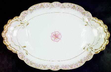 H2737 17" Oval Serving Platter