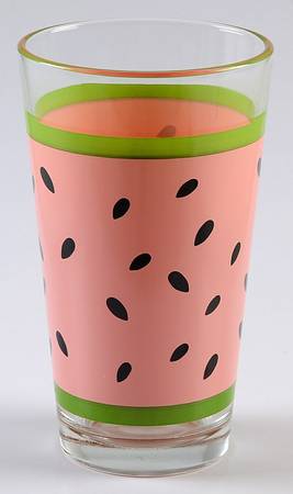 Fiesta Watermelon 16 Oz Glassware Tumbler