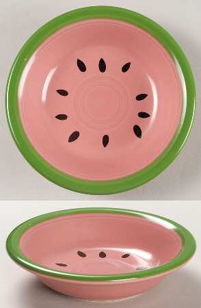 Fiesta Watermelon Fruit/Dessert (Sauce) Bowl
