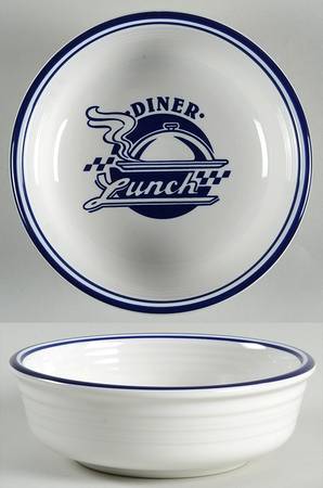 Fiesta Diner Cobalt Fruit/Dessert (Sauce) Bowl