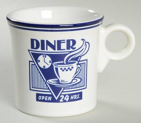 Fiesta Diner Cobalt Mug