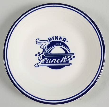 Fiesta Diner Cobalt Salad Plate
