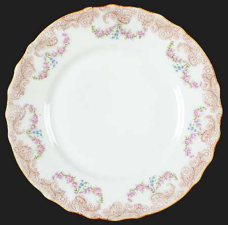 H2788(Gold Trim) Salad Plate