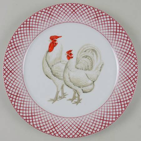 Rooster 12" Chop Plate (Round Platter)