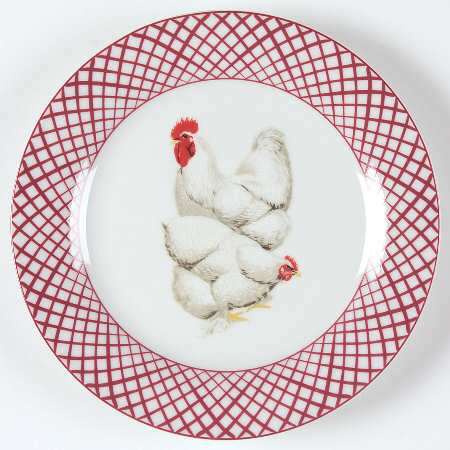 Rooster Salad Plate
