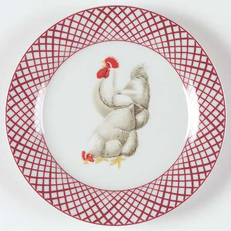 Rooster Salad Plate