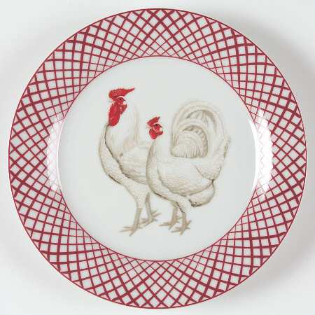 Rooster Salad Plate