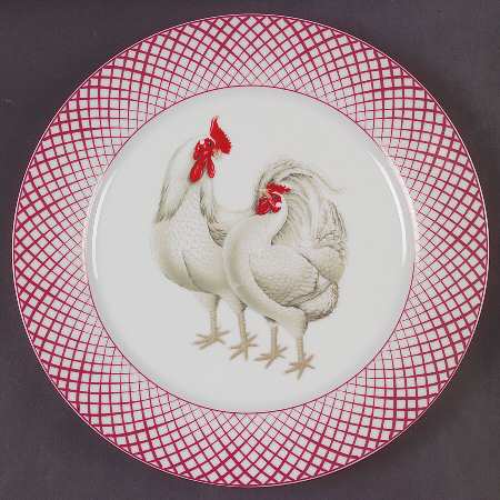 Rooster Dinner Plate