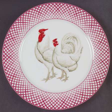 Rooster Dinner Plate by Home Essentials