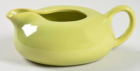 Malibu Modern Chartreuse Creamer by Hollydale