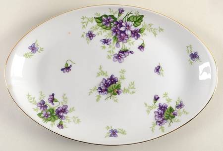Bouquet 12" Oval Serving Platter