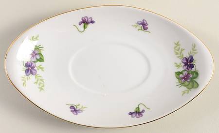 Bouquet Underplate for Gravy Boat