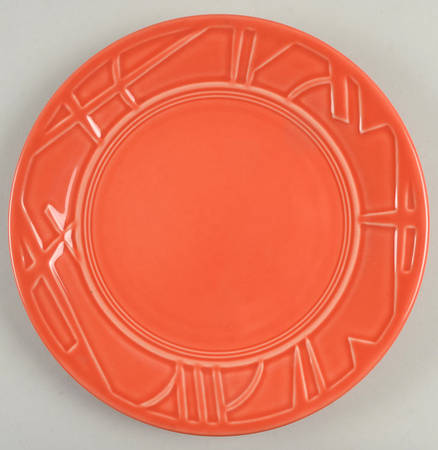 Fiesta 2000 Persimmon Salad Plate
