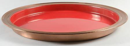 Fiesta Scarlet (Intro 2004) 15" Copper Round Tray