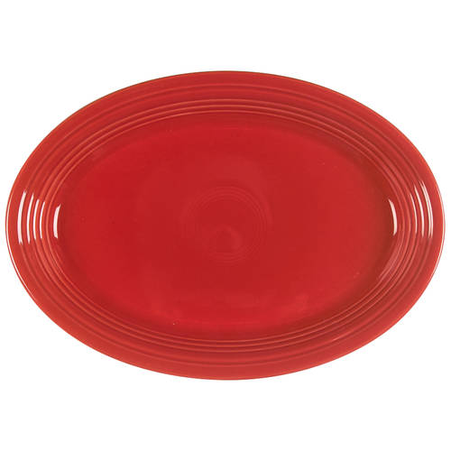 Fiesta Scarlet (Intro 2004) 13" Oval Serving Platter
