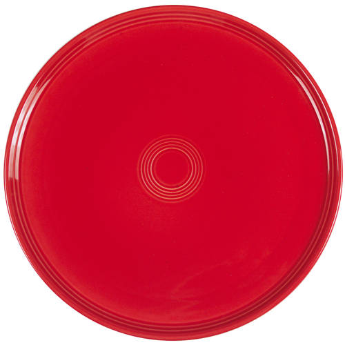 Fiesta Scarlet (Intro 2004) Round Baking Serving Platter