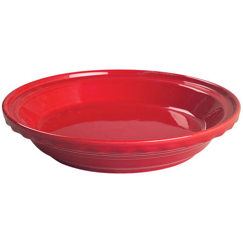 Fiesta Scarlet (Intro 2004) 10" Pie Baking Plate