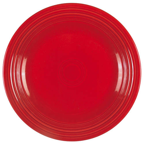 Fiesta Scarlet (Intro 2004) Dinner Plate