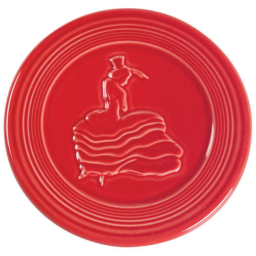 Fiesta Scarlet (Intro 2004) Trivet by Homer Laughlin 