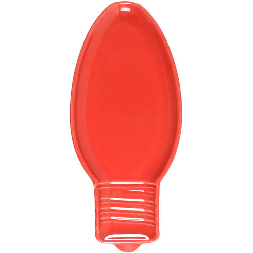 Fiesta Scarlet (Intro 2004) Light Bulb Shaped Appetizer Plate