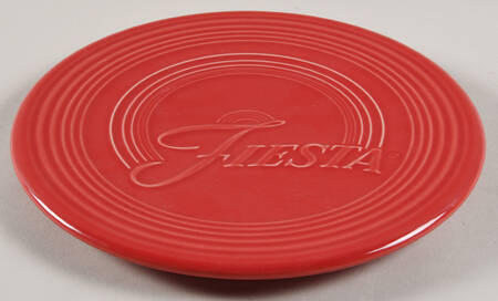 Fiesta Scarlet (Intro 2004) 8" Round Trivet