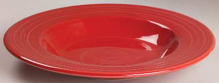 Fiesta Scarlet (Intro 2004) 12" Individual Pasta Bowl