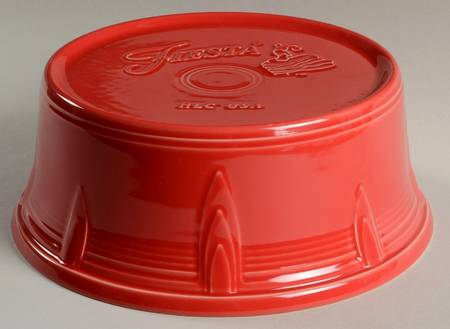 Fiesta Scarlet (Intro 2004) Ceramic Pedestal for 9 Qt Glass Beverage Dispenser
