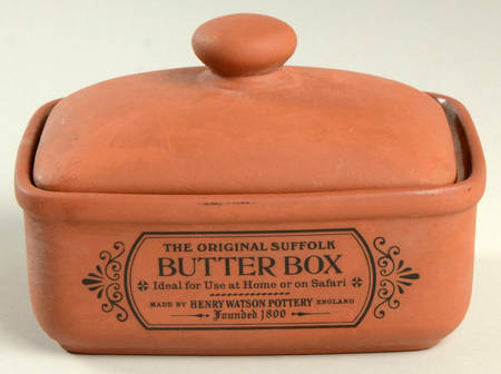 The Original Suffolk (Terra Cotta) Butter Box & Lid