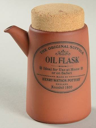 The Original Suffolk (Terra Cotta) Oil with Cork Stopper