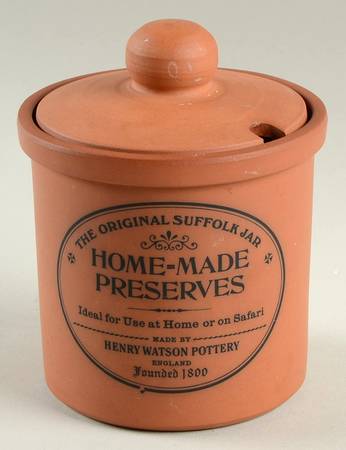 The Original Suffolk (Terra Cotta) Preserve Jar & Lid