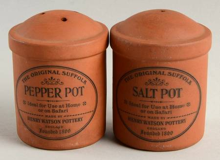 The Original Suffolk (Terra Cotta) Salt & Pepper Set