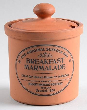 The Original Suffolk (Terra Cotta) Marmalade & Lid