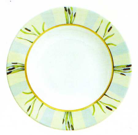 Les Matins de L'Etang Deep Round Platter