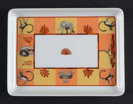 Africa Yellow-Orange 6" Rectangular Tray