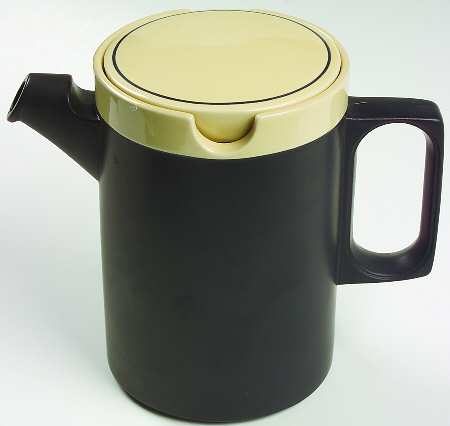 Ebony Coffee Pot & Lid