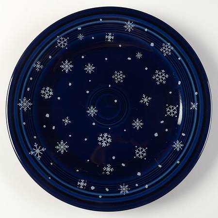 Fiesta Snowflake Blue by Homer Laughlin 