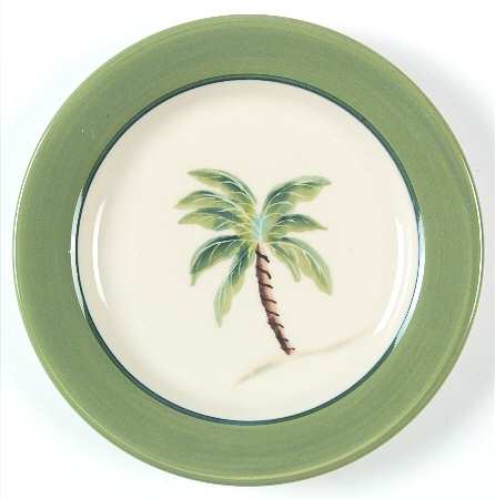 Palm Tree Salad Plate