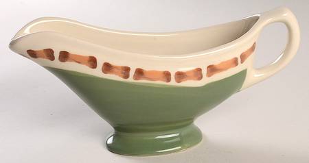 Palm Tree Gravy Boat