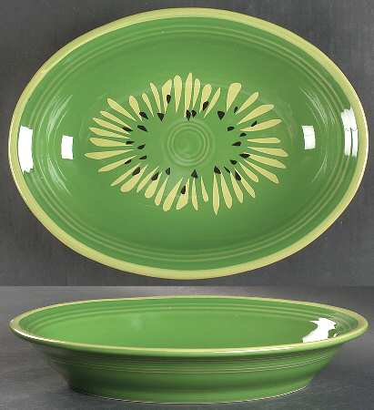Fiesta Kiwi 12" Oval Vegetable Bowl