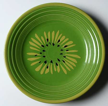 Fiesta Kiwi Luncheon Plate