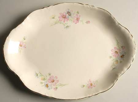 R9724 15" Oval Serving Platter
