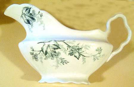 HLC2468 Blue Green Gravy Boat