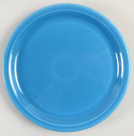 Fiesta Peacock (Intro 2005) 9" Round Buffet Plate