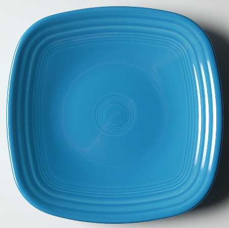 Fiesta Peacock (Intro 2005) Square Salad Plate