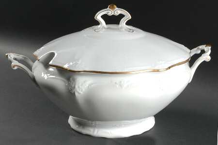 Baroness (Duchess) Gold Tureen &  Lid